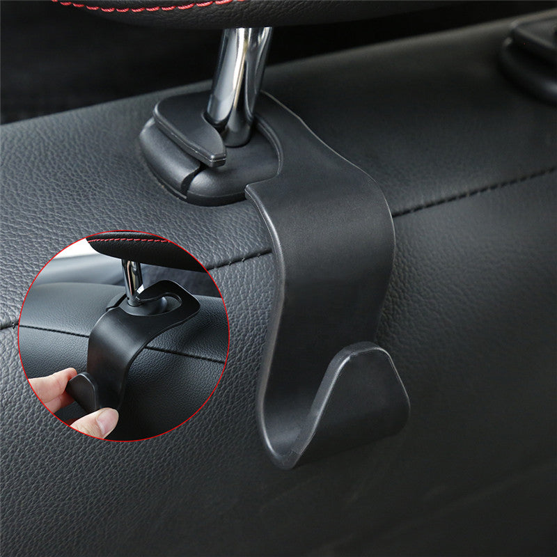 Universal Car Headrest Storage Hooks – 2 Pack