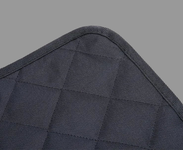 Premium Dog Car Seat Cover with Mesh Window & Storage Pocket