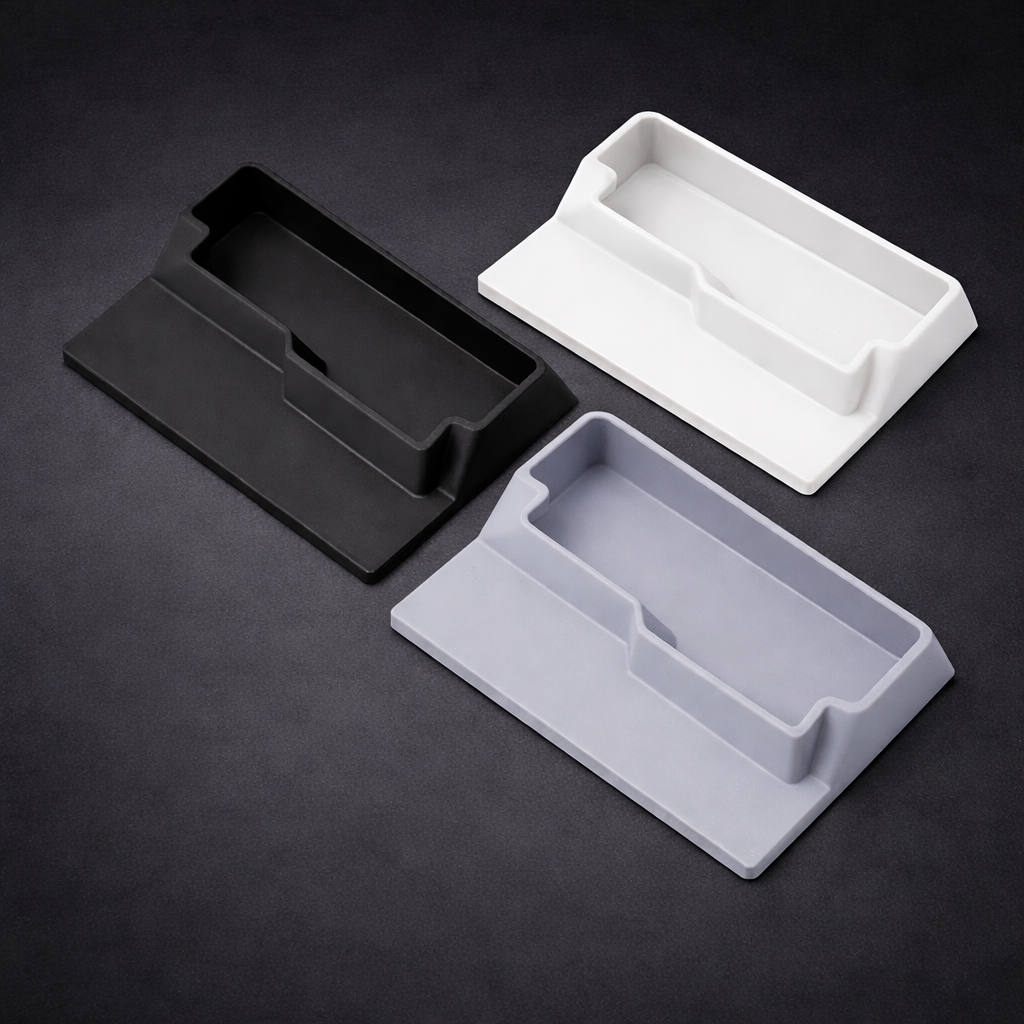 Car Silicone Console Glasses Organizer