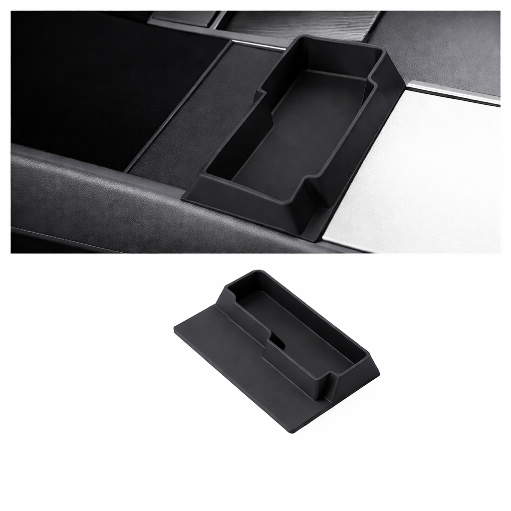 Car Silicone Console Glasses Organizer